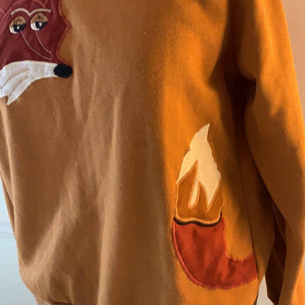 Vintage sweatshirt with fox - Picture 2 of 6
